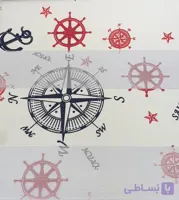 پرده زبرا چاپی طرح ملوانی