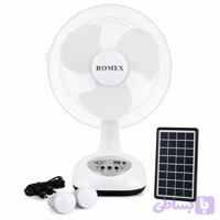 پنکه شاژری سولار رومکس RM-8019