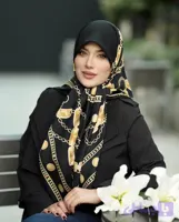 ابریشم توییل وارداتی حاشیه زنجیری
