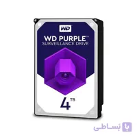 هارد دیسک اینترنال وسترن دیجیتال مدل Purple WD43PURZ ظرفیت 4 ترابایت