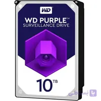 هارد دیسک اینترنال وسترن دیجیتال با رابط SATA 3.0 مدل WD 10TB Purple Pro 512MB SATA ظرفیت 10 ترابایت