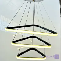لوستر مثلث سه طبقه