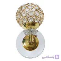 چراغ دیواری مدرن مدل گرد طلایی