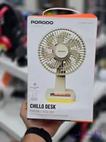پنکه رومیزی شارژی پرودو (Porodo Chillo Desk Portable Desk Fan) کد PDLFSTDF1  ✨ مشخصات فنی (