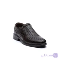 کفش تابستانی مردانه چرم تبریز تارا بی بند زیره تزریق