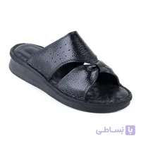 صندل طبی و راحتی زنانه چرم تبریز مدل تک پاپیون