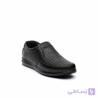 کفش تابستانی مردانه چرم تبریز آلفرد بی بند زیره پی یو