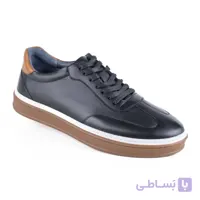 کفش اسپورت چرم تبریز مردانه مدل دومینوزیره رابر و نشکن