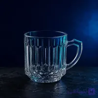 فنجان شیشه و بلور اصفهان مدل برلین بسته 6 عددی