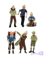 اکشن فیگور تن تن و کاپیتان (tin tin) اورجینال بلژیکی