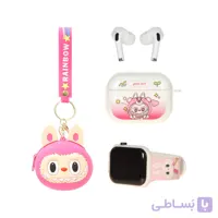پک کادویی ساعت و ایرفون بی سیم Labubu