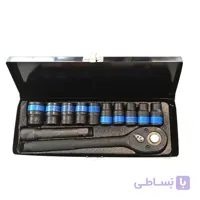 بکس فشار قوی جعبه فلزی 12پارچه Utools