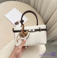 کیف دوشی دخترانه طرح سگکدارمدل هرمس