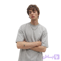 STWD Oversized T-Shirt Light Grey Melange