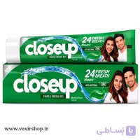 خمیر دندان کلوزآپ Triple Fresh Gel حجم 120 میلی‌لیتر