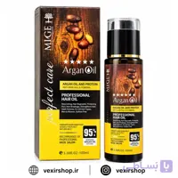 سرم مو روغن آرگان میگ (MIGE) 5 ستاره حاوی پروتئین 100 میل