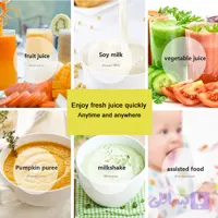 شیکر شارژی و مینی بلندر FRESH JUICE - اسموتی‌ساز همراه