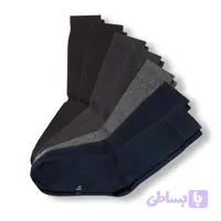 ست جوراب پنبه ای مردانه 7 عددی چیبو Tchibo