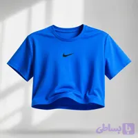 کراپ ورزشی آبی نایک