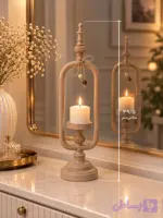 جاشمعی شیک و خاص رنگ نسکافه ای