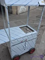 چرخ بادی فر ساندویچی سیار سیب زمینی تنوری صنعتی