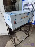 فر پیتزا 9بشقاب همراه پایه فر ساندویچی صنعتی نور