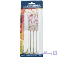 سرویس چاقوی 6تایی میوه خوری عرشیا مدل FK786-3656