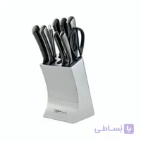 سرویس چاقوی استیل تیتانیومی ۱۰ پارچ عرشیا مدل K135-3003