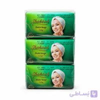 صابون شکوه سبز وزن 125 گرم مدل ToiletSoap – بسته 6 عددی
