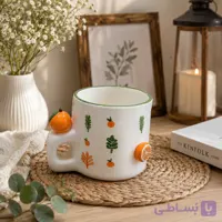 ماگ پرتقالی سرامیکی کد ۲۲
