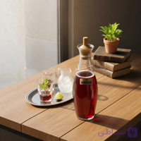 بطری شیشه ای درب دار کد ۲۵