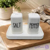 ست نمکدون و فلفل پاش سرامیکی کد ۵۳