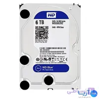 هارد اینترنال وسترن دیجیتالBlue WD60EZRZ ظرفیت 6 ترابایت