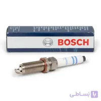 شمع خودرو مدل VA6SIP80 96347 دبل ایریدیوم یورو 4 سر تخت برند بوش Bosch (اصلی)