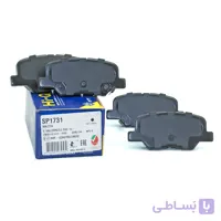 لنت ترمز عقب تویوتا لندکروزر 15-2008 کد SP1382 برند هایکیو – Hi-Q (اصل کره)