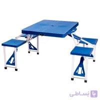 میز و صندلی 4 نفره تاشو مسافرتی ( زرد )