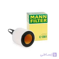 فیلتر هوا بی ام و 325i  اتاق E90  با موتور N52 / N53 برند مان MANN (اصلی)