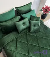 روتختی دونفره مخمل کالیفرنیا ۸تیکه (کد 222TA)