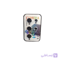 محافظ دوربین لنز s24 ultra نقره ای