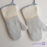دستکش فر الیاف طبیعی | با عایق حرارتی قوی