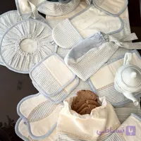 سرویس پارچه‌ای آشپزخانه صادراتی گنتی (پک کامل 15 تیکه)