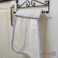 حوله آشپزخانه پنبه‌ای دست‌بافت