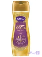 اسکراب بدن دورو Duru مدل Gold حاوی اسید هیالورونیک، ویتامین C و پودر مروارید، حجم 450ML