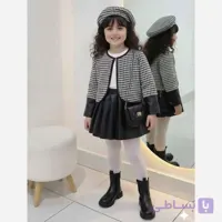 کت و دامن دخترانه ست 4 تیکه ماهلین
