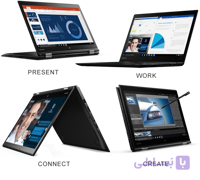 لپ تاپ لمسی دارای قلم استوک لنوو LENOVO CARBON X1 YOGA|I5-8265|16G RAM|256GB SSD