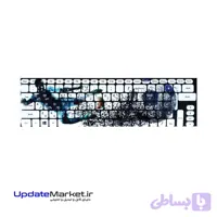 برچسب حروف فارسی و انگلیسی کیبورد طرح فوتبالی