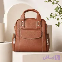 کیف دوشی و دستی چرم طبیعی مدل آرا (اسپرت و جادار)