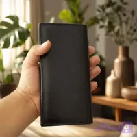 کیف پول کتی چرم مردانه مدل داینا