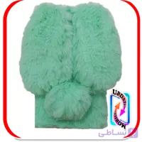 قاب خزدار خرگوشی پشمالو طرح عروسکی مناسب برای گوشی شیاومی mi 11lite