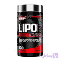 لیپو سیکس بلک ناترکس 120 عددی | Nutrex Lipo 6 Black 120 Capsulas